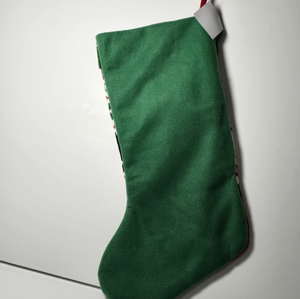 Cat knitted Holiday stocking nwt - Picture 2 of 3